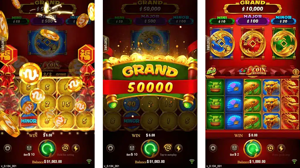 3 Coins Reddyannacasino Bonus